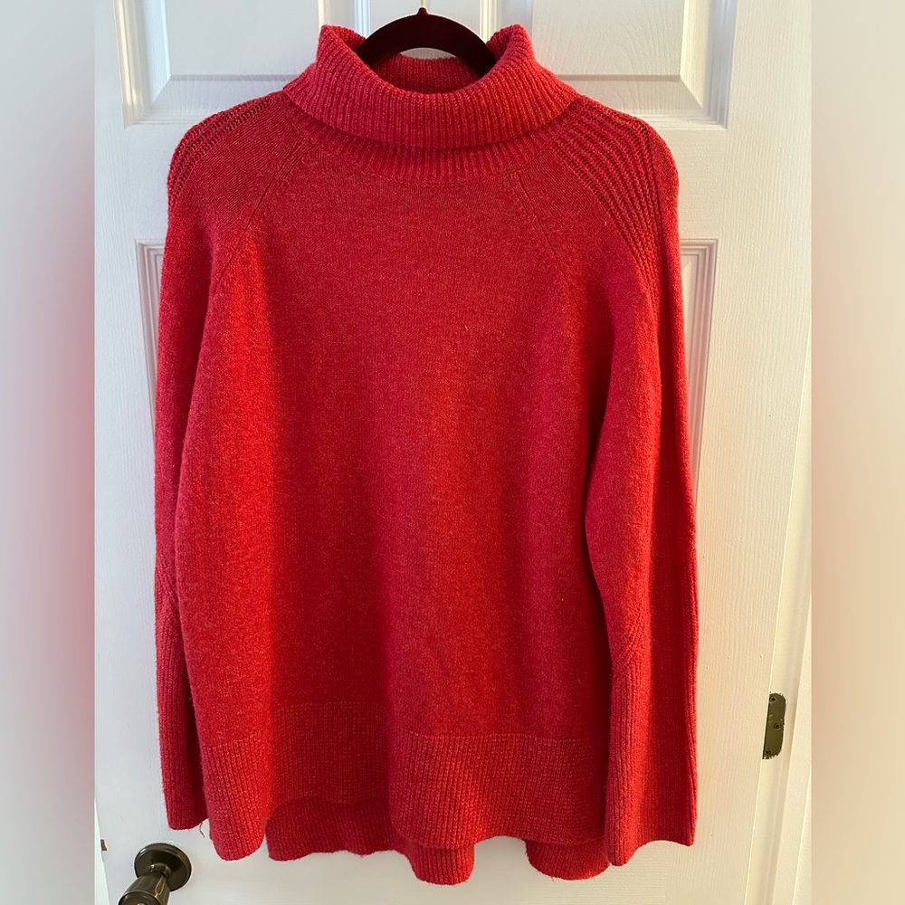Target “A New Day” Vibrant Red Turtleneck Sweater
